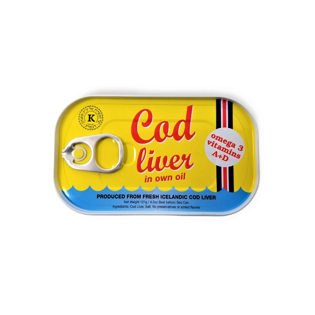 Cod Liver Icelandic 121 g