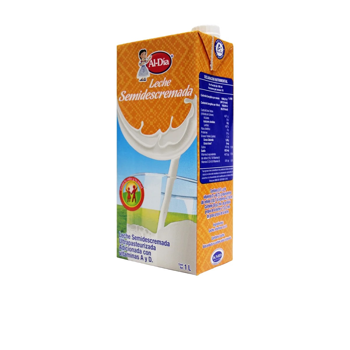 Leche Semidescremada Al Dia 1 lt
