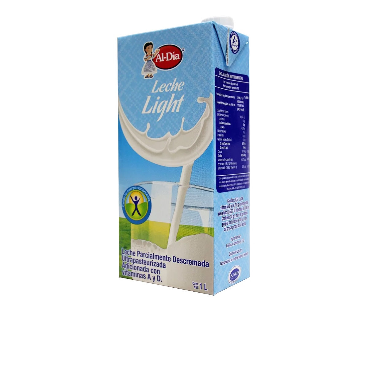 Leche Light Al Dia 1 lt