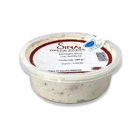 Jocoque Seco con Aceitunas Ji Sinai 200 Gr