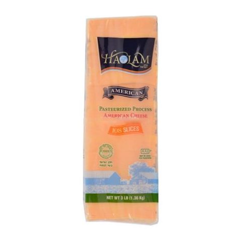 Queso Amarillo 108 Rebanadas Haolam 1.36 Kg