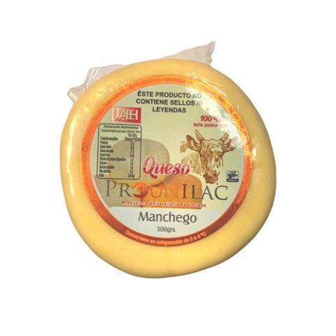 Queso Manchego Prounilac Pza 500 Gr Aprox