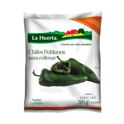 Chiles para Rellenar la Huerta 316 Gr