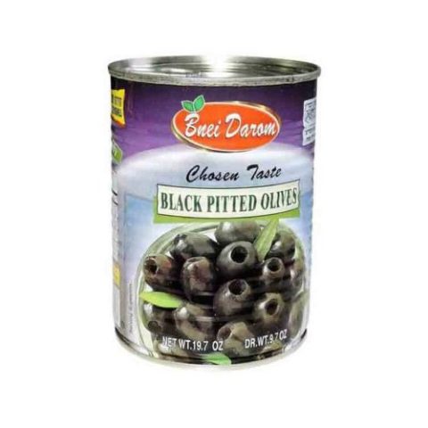 Aceituna Negra Sin Hueso Bnei Darom 560 Gr