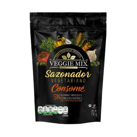 Consomé de Verduras Veggie Mix 750 Gr