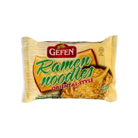 Sopa Instantánea Ramen de Vegetales Gefen 85 Gr