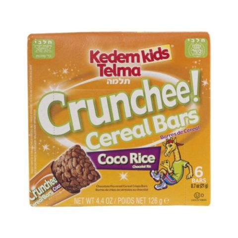 Barra de Cereal Coco Kedem Kids 6 Pzas