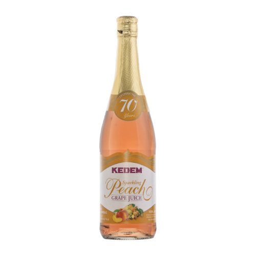 Jugo Espumoso de Durazno Kedem 750 Ml — Jugos de Uva