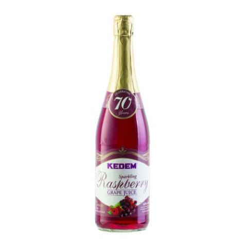 Jugo Espumoso de Frambuesa Kedem 750 Ml