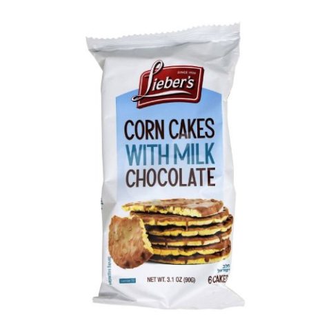 Galletas de Maíz con Chocolate Claro Lieber's 90 Gr