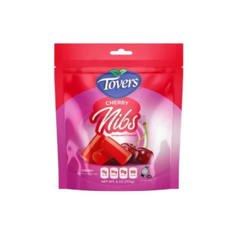 Dulces Nibs Sabor Cereza Tovers 170 Gr