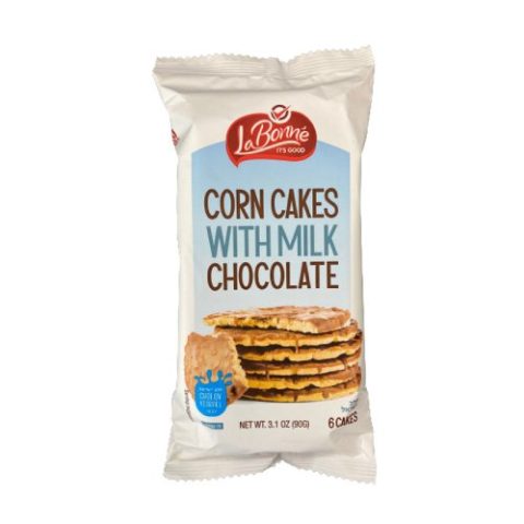 Galletas de Arroz Sabor Chocolate Lactea la Bonne 90 Gr