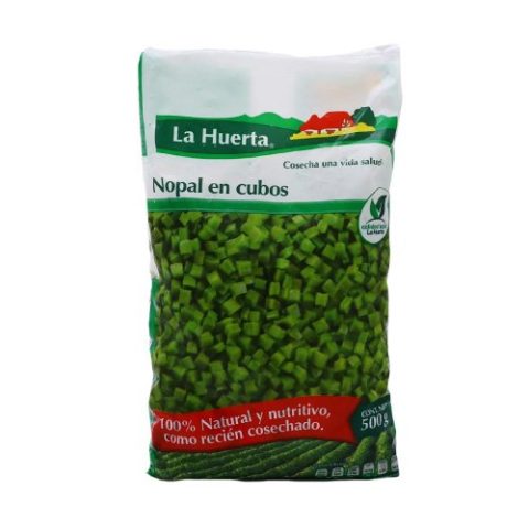 Nopal en Cubos la Huerta 500 Gr