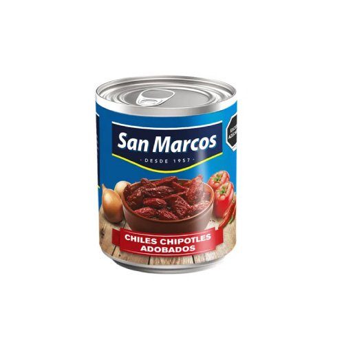 Chiles Chipotles Adobados San Marcos 215 Gr — Chiles y Salsas