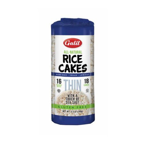 Galletas de Arroz de Sal de Mar Galil 100 Gr — Galletas y Barritas