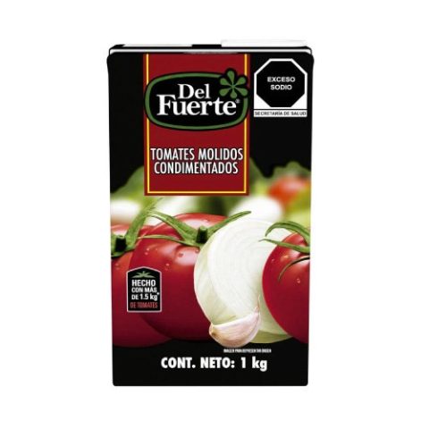 Puré de Tomate Condimentado del Fuerte 1 Kg