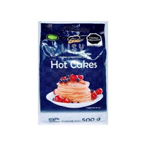Harina para Hot Cakes Lisy 500 Gr