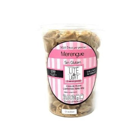 Merengue Almendra o Vainilla o Cajeta Lite & Light 60 Gr
