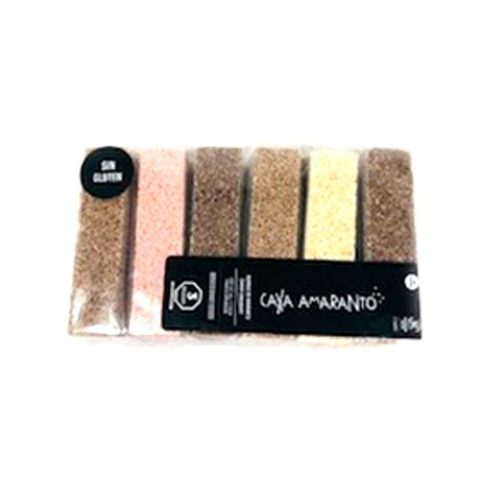 Barras de Amaranto Surtida Caxa Amaranto 312 Gr