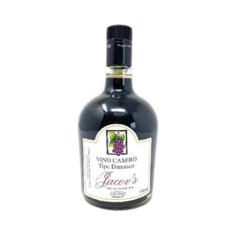 Vino Casero Tipo Damasco Jacovs 750 Ml