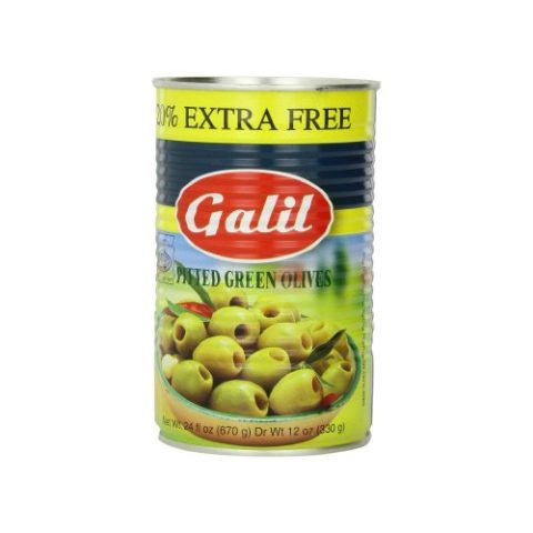 Aceituna Verde Deshuesada Galil 670 Gr