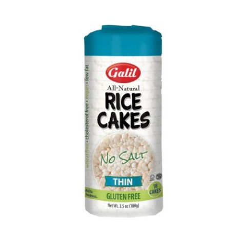 Galletas de Arroz Delgada Sin Sal Galil 100 Gr