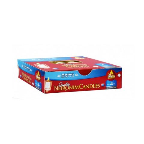 Velas Neironim 4 Hrs Ner Mitzvah 24 Pzas