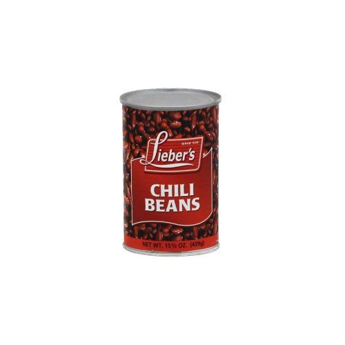 Chilli Beans Lieber's 439 Gr — Vegetales, Latas y Frascos