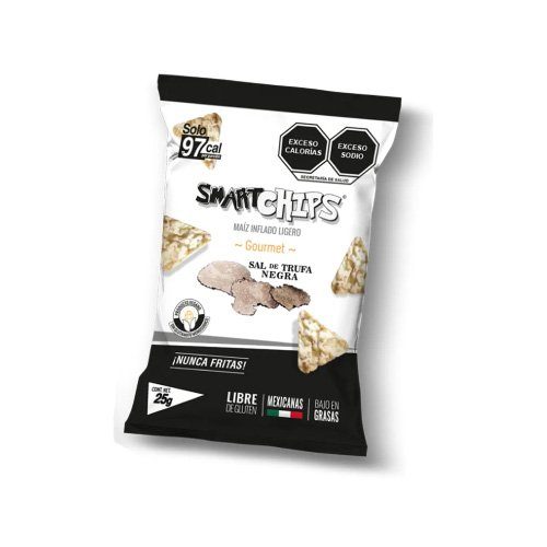Maíz Inflado Sal de Trufa Negra Smartchips 25 Gr — Papas y Botanas