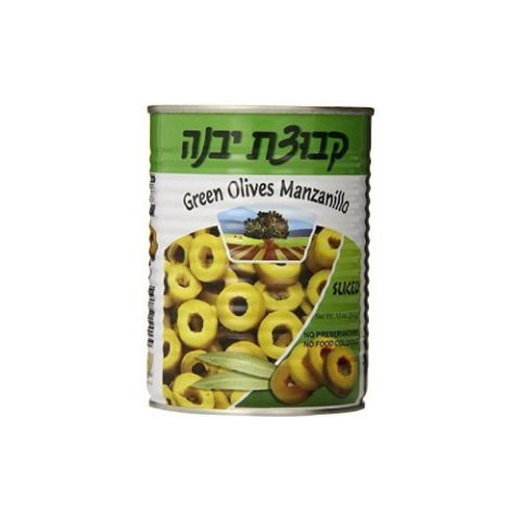 Aceitunas Verdes en Rodajas Kvuzat Yavne 538 Gr