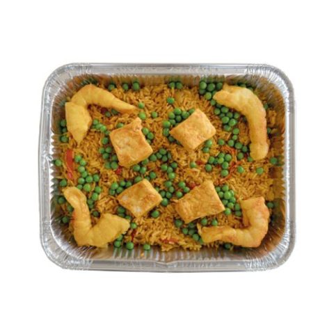 Paella Mixta Camaron y Róbalo para 4 Personas la Freskadería