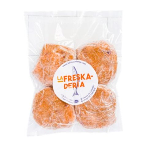 Hamburguesas de Salmón la Freskadería 4 Pzas