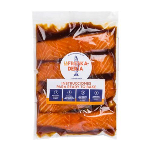 Salmón Teriyaki la Freskadería (4 de 150 Gr) — Salmón