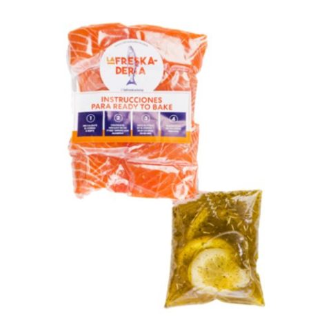 Salmón al Limón y Finas Hierbas la Freskadería (4 de 150 Gr)