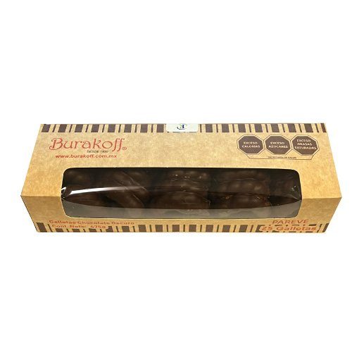 Galletas de Chocolate Oscuro Burakoff 25 Pzas — Galletas
