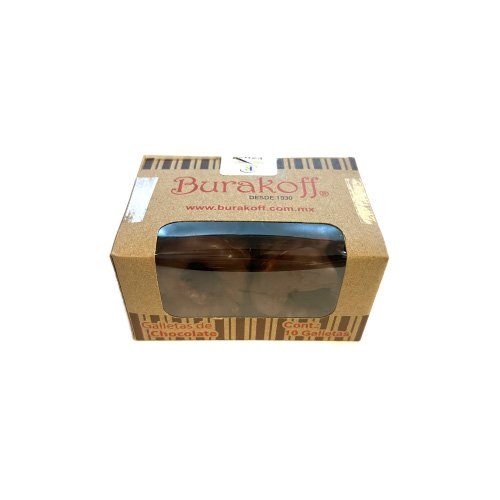 Galletas de Chocolate Oscuro Burakoff 10 Pzas — Galletas