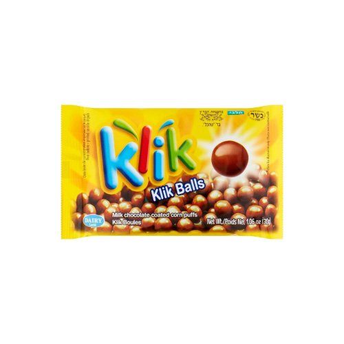 Bolitas de Cereales Cubiertas de Chocolate Klik 30 Gr — Chocolates y Bombones