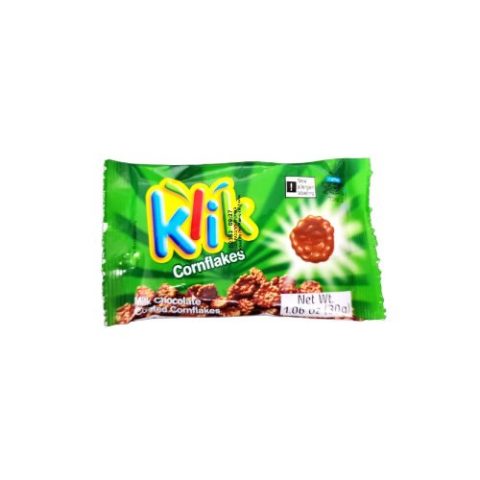 Copos de Maíz Cubiertos de Chocolate Klik Paskesz 30 Gr