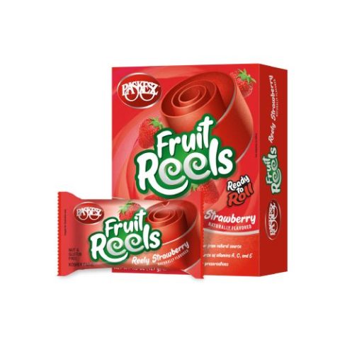 Fruit Reels Fresa Paskesz 127 Gr