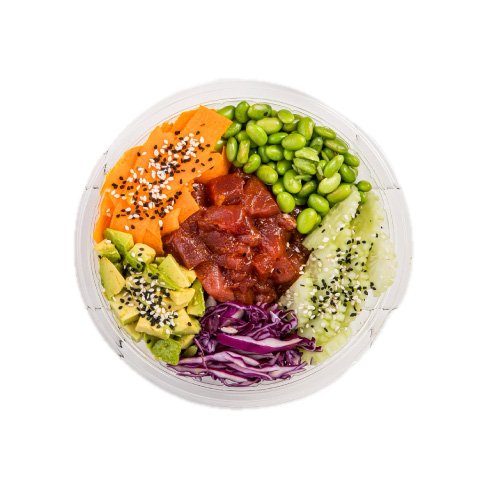 Poke de Atún con Aderezo de Ajonjolí la Freskadería — Pokes