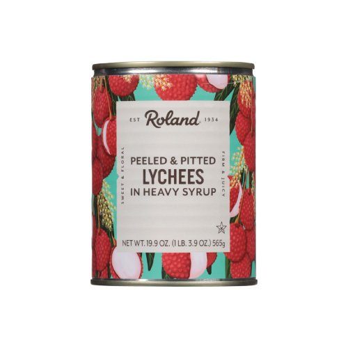 Lychees en Almíbar Roland 565 Gr — Harinas e Ingredientes para Postres
