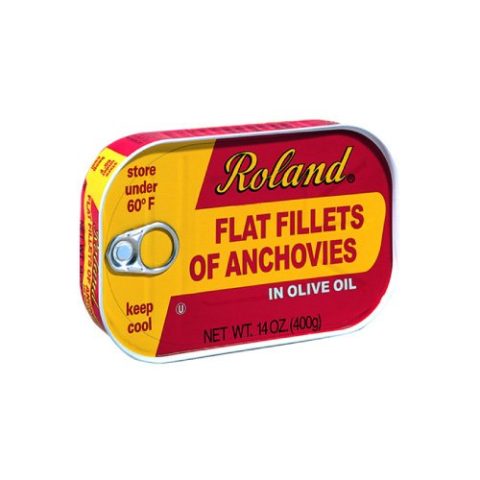Filete de Anchoas en Aceite de Oliva Roland 397 Gr
