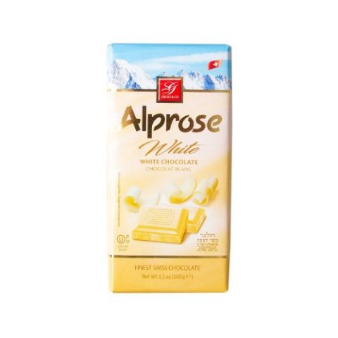 Barra de Chocolate Blanco Alprose 100 Gr