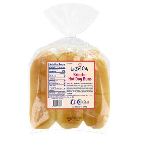 Pan para Hot Dogs la Bri Osh 270 Gr — Pan, Pan de Caja y Bagels