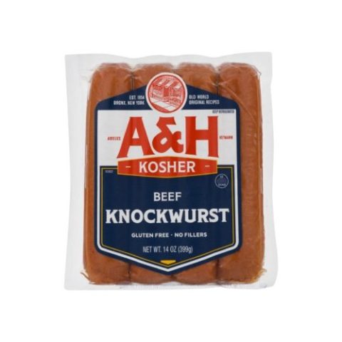 Salchicha Clasica Knockwurst A&h 399 Gr