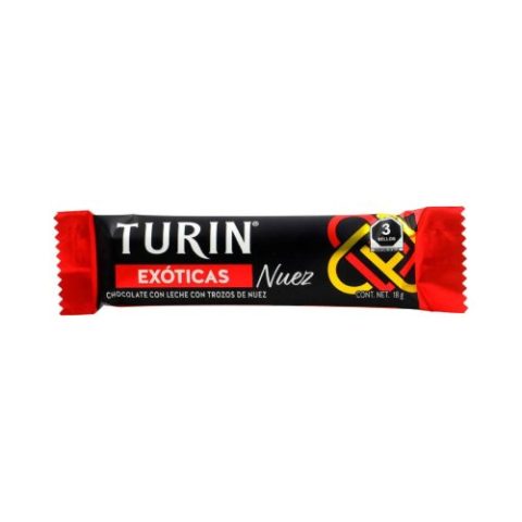 Chocolate con Leche y Nuez Turin 18 Gr