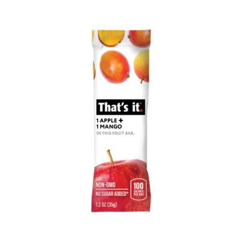 Barra Apple+mango That's It Fruit 35 Gr