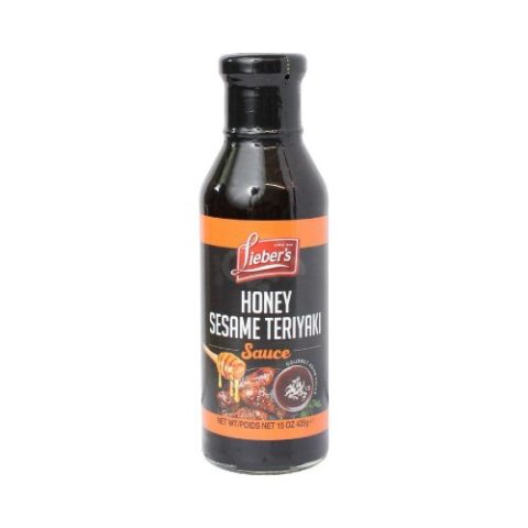 Salsa Honey Sesame Teriyaki Lieber's 425 Gr