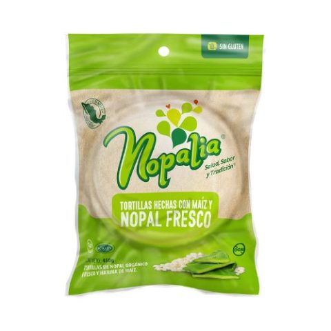 Tortillas de Nopal Nopalia 450 Gr