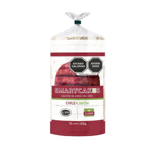Smartcakes Chile y Limón Smartchips 120 Gr — Galletas y Barritas